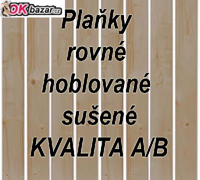 Nabizim planky rovne hoblovane susene KV